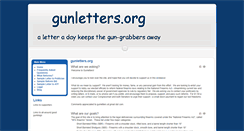Desktop Screenshot of gunletters.org